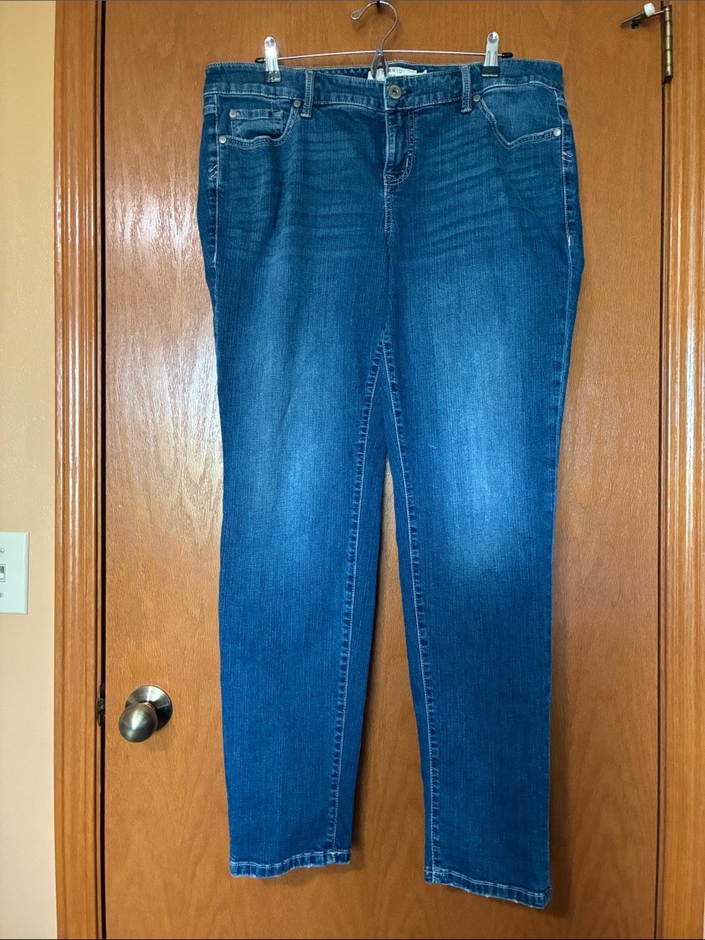 torrid Mid-Blue Straight Leg Jeans